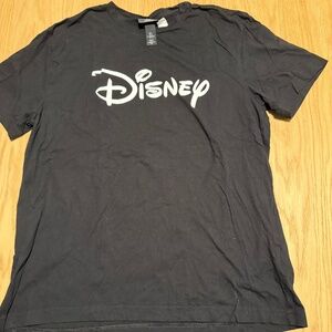 H&M DISNEY LOGO T SHIRT